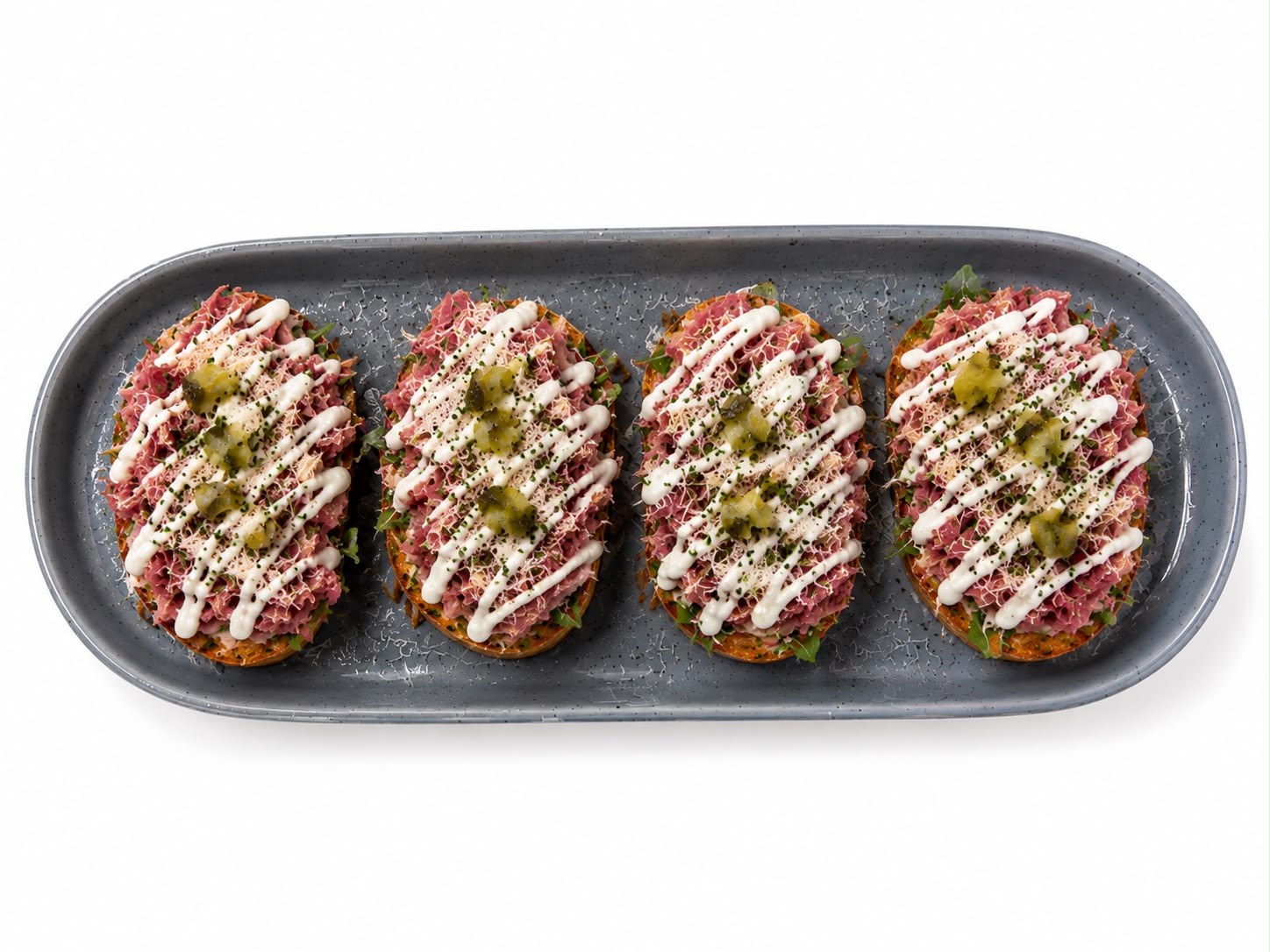 Truffle Beef Crostini