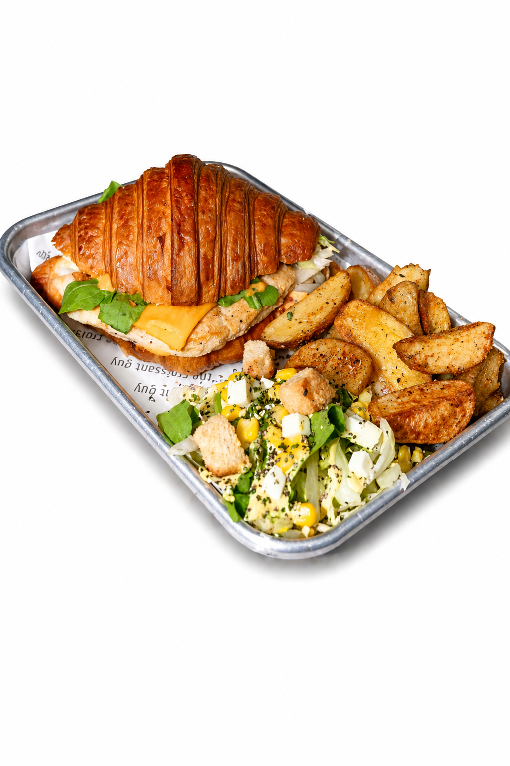 Peruvian Chicken Sandwich in Croissant