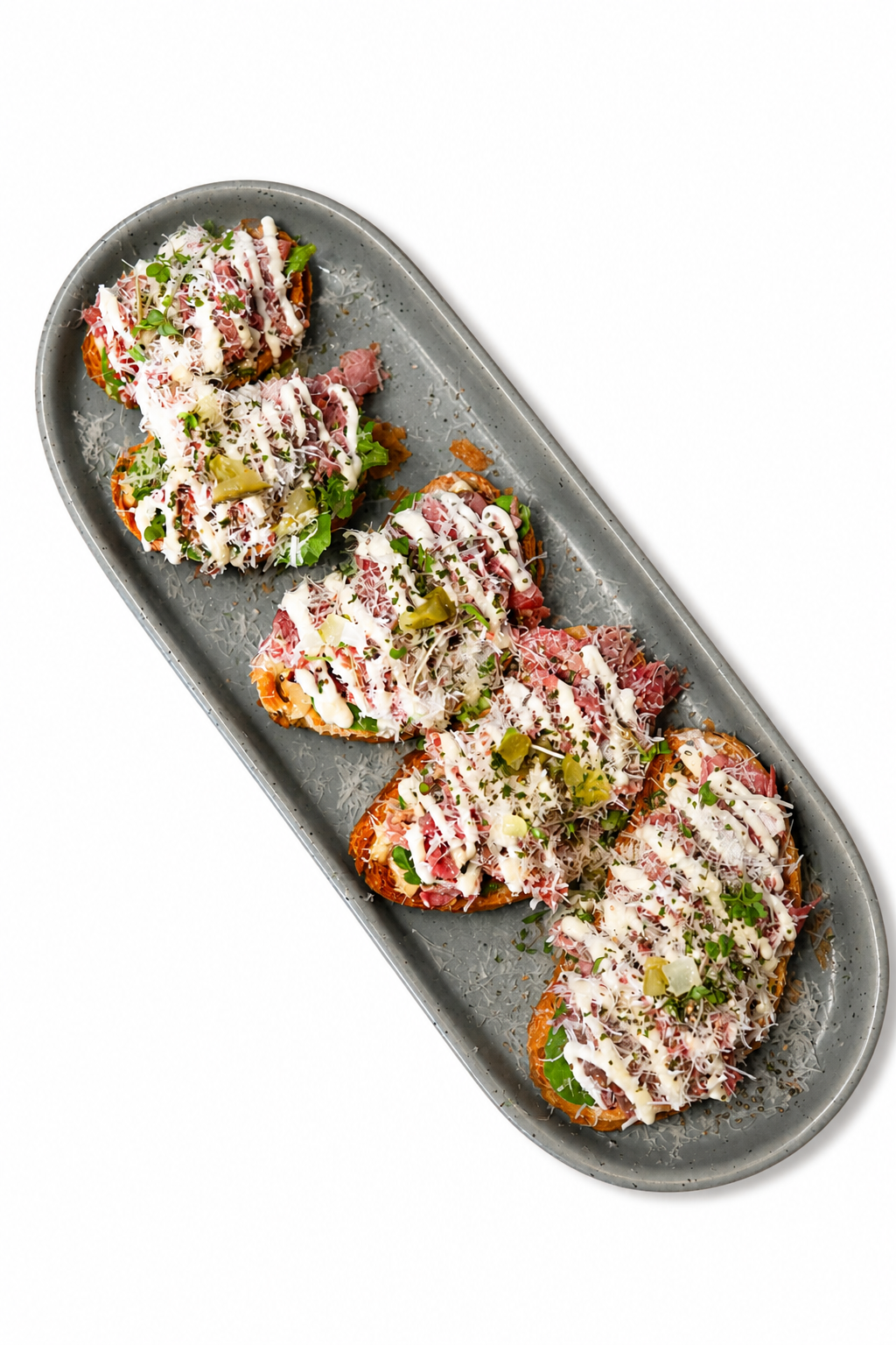 Truffle Beef Crostini
